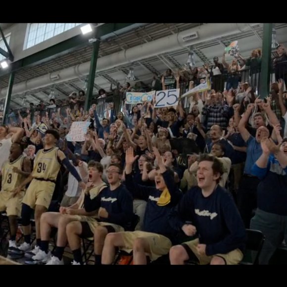 Swagger Apple TV Show Cedar Cove Prep Mustangs Prop Worn Gold T-Shirt Small (2) - Picture 6 of 6